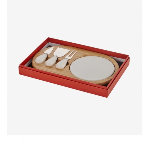 Chiara Alessi Kahverengi Ahşap Peynir Sunum Tabağı Acacia Elegance Collection