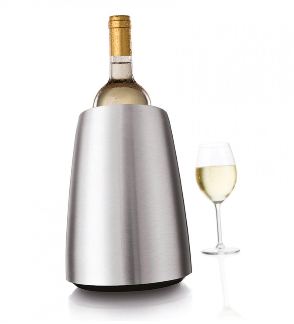 Vacu Vin Aktif Soğutucu, Elegant Paslanmaz Çelik, Kutulu 3649360