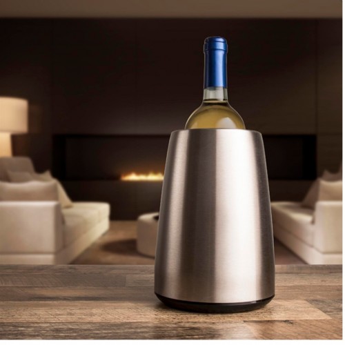 Vacu Vin Aktif Soğutucu, Elegant Paslanmaz Çelik, Kutulu 3649360