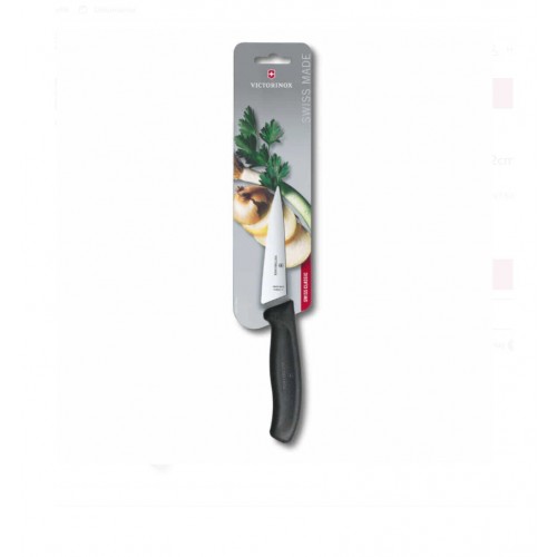 Victorinox 6.8003.12B 12cm Siyah Doğrama Bıçağı, Blisterli Paket