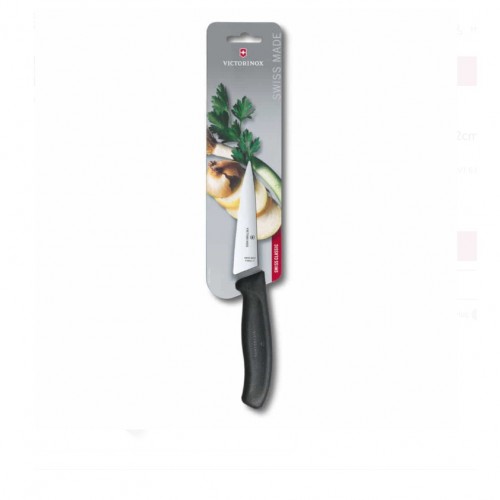 Victorinox 6.8003.12B 12cm Siyah Doğrama Bıçağı, Blisterli Paket