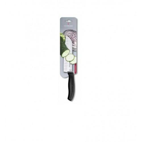 Victorinox 6.8523.17B 17cm Siyah Santoku Bıçağı, Blisterli Paket