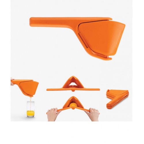 Dreamfarm Fluicer Katlanır Pratik 28cm Narenciye Sıkacağı, Turuncu