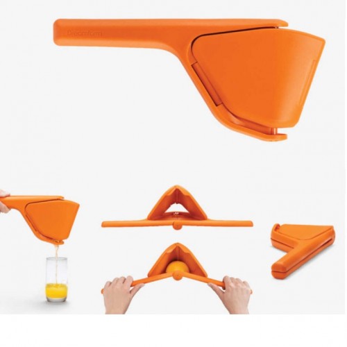 Dreamfarm Fluicer Katlanır Pratik 28cm Narenciye Sıkacağı, Turuncu