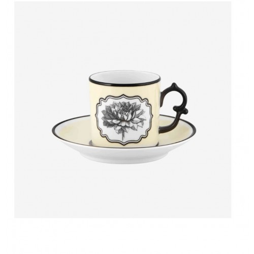 Vista Alegre Sarı Yeşil Porselen Kahve Fincan Seti 115 Ml 21133533