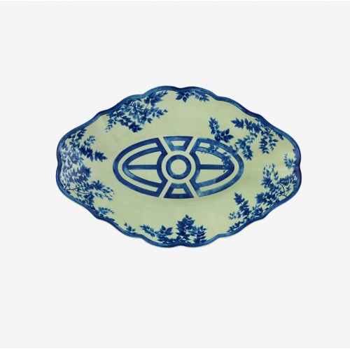 Vista Alegre Mavi Porselen Servis Tabağı 34 Cm Meaning Collection by