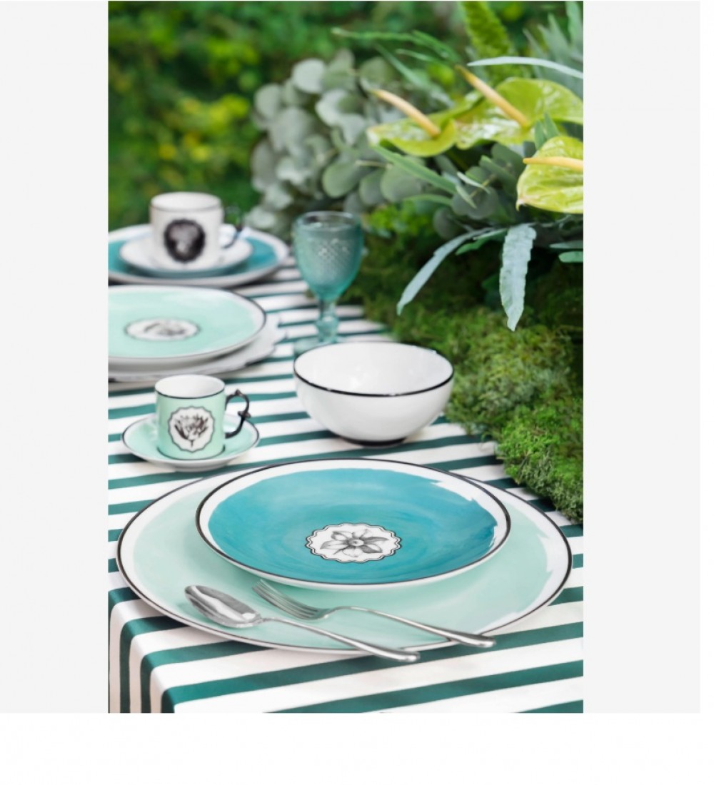 VİSTA ALEGRE Beyaz Porselen Kahve Fincanı 100 Ml