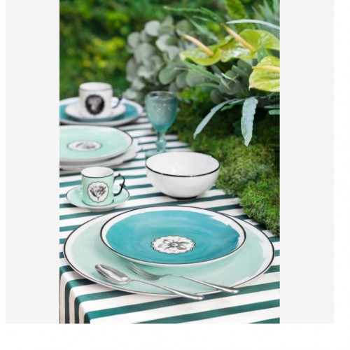 VİSTA ALEGRE Beyaz Porselen Kahve Fincanı 100 Ml  