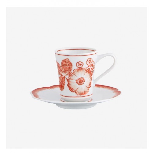 Vista Alegre Turuncu Porselen Kahve Fincanı 130 Ml 21122261