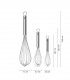 WMF Profi Plus Çırpıcı Seti 3 Parça 15-20-30 cm