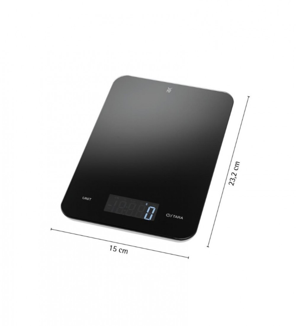 WMF Dijital Mutfak Tartısı Siyah 23x15 cm