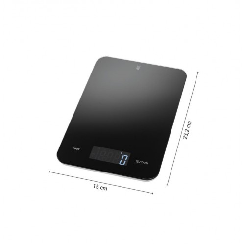 WMF Dijital Mutfak Tartısı Siyah 23x15 cm