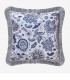 Chiara Alessi Bej Kadife Dekoratif Yastık 45X45 Cm Lily Collection by