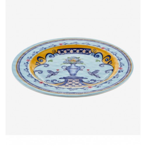 Chiara Alessi Mavi Melamin Yemek Tabağı 28 Cm CAMAR1080BL1