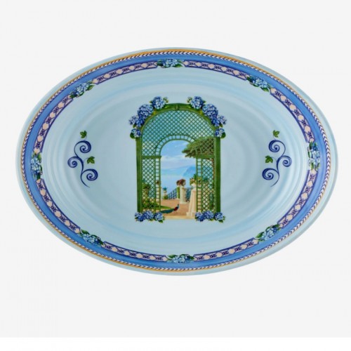 Chiara Alessi Mavi Melamin Servis Kasesi 33 Cm CAMAR2083BL1