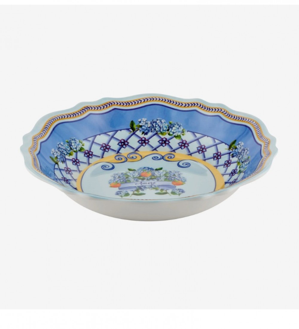 Chiara Alessi Mavi Melamin Servis Kasesi 35 Cm CAMAR2084BL1