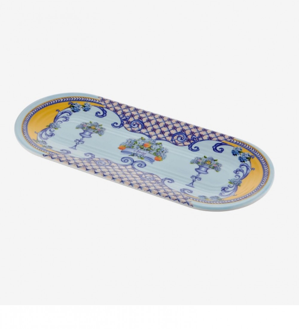 Chiara Alessi Mavi Melamin Servis Tabağı 38 Cm CAMAR4084BL1