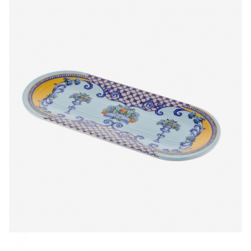 Chiara Alessi Mavi Melamin Servis Tabağı 38 Cm CAMAR4084BL1