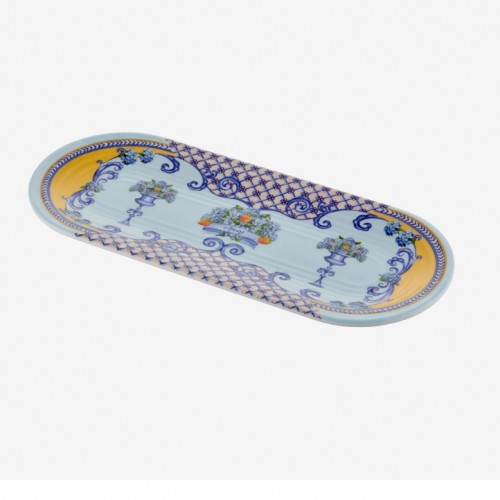 Chiara Alessi Mavi Melamin Servis Tabağı 38 Cm CAMAR4084BL1