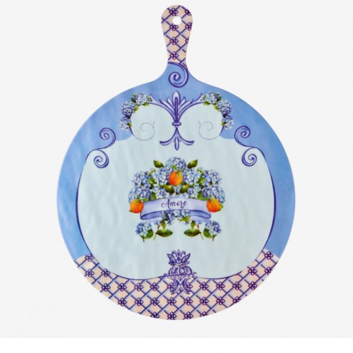 Chiara Alessi Mavi Melamin Sunum Tahtası 41 Cm CAMAR5020BL1