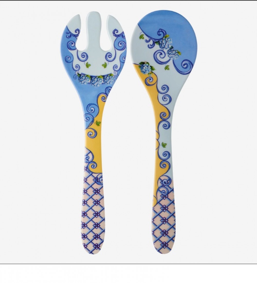Chiara Alessi Mavi Melamin Servis Seti 28 Cm CAMAR6046BL1