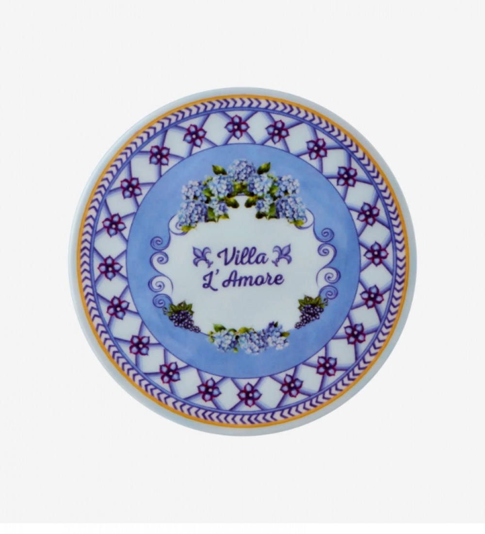 Chiara Alessi Mavi Melamin Bardak Altlığı 9,5 Cm CAMAR8023BL1