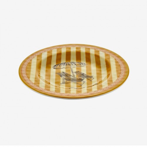 Chiara Alessi Sarı Melamin Kahvaltı Tabağı 21,5 Cm CAMCA1079BL2