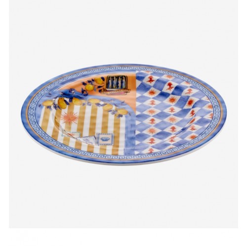 Chiara Alessi Mavi Melamin Yemek Tabağı 28 Cm CAMCA1080BL1