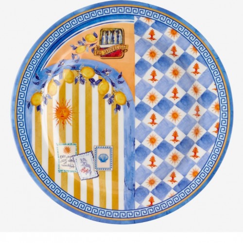 Chiara Alessi Mavi Melamin Yemek Tabağı 28 Cm CAMCA1080BL1