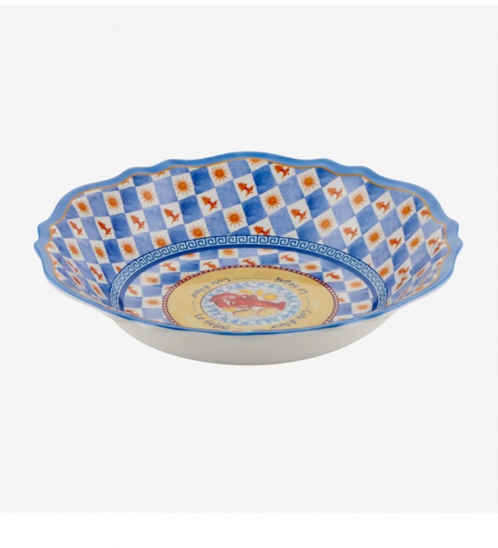 Chiara Alessi Mavi Melamin Servis Kasesi 35 Cm CAMCA2084BL1