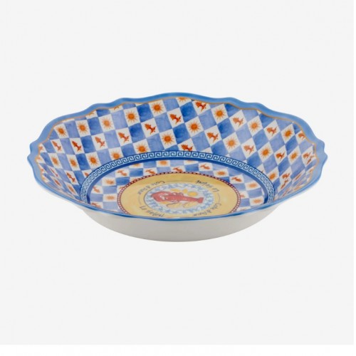 Chiara Alessi Mavi Melamin Servis Kasesi 35 Cm CAMCA2084BL1