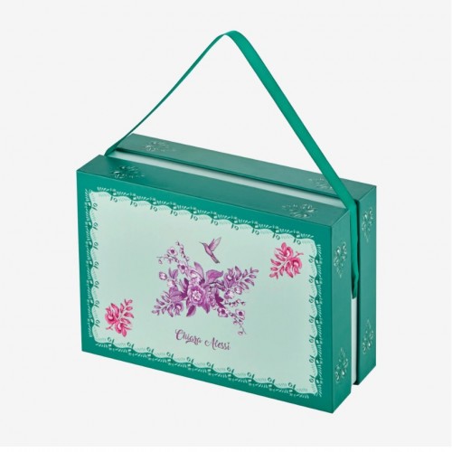 Chiara Alessi Mavi Porselen Kahve Fincan Seti 100 Ml Primavera Collection CAPBC984BL2