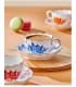 Chiara Alessi Mavi Porselen Kahve Fincan Seti 100 Ml Primavera Collection CAPBC984BL2