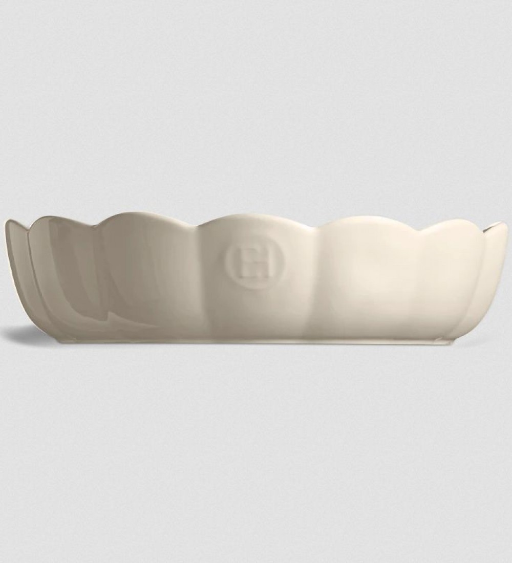 EH Madeleine Fırın Kabı Yuvarlak 27 cm Ekru / Clay