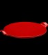 Emile Henry Pizza/Fırın Kabı Yuvarlak  40 cm Kırmızı/Burgundy