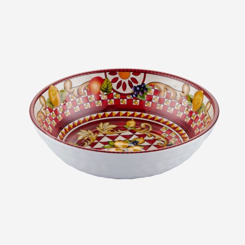 Capri Kırmızı Limon Buketi Kase 20cm