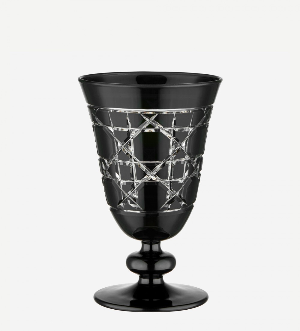 GLORIA SİYAH FLÜT KADEH 