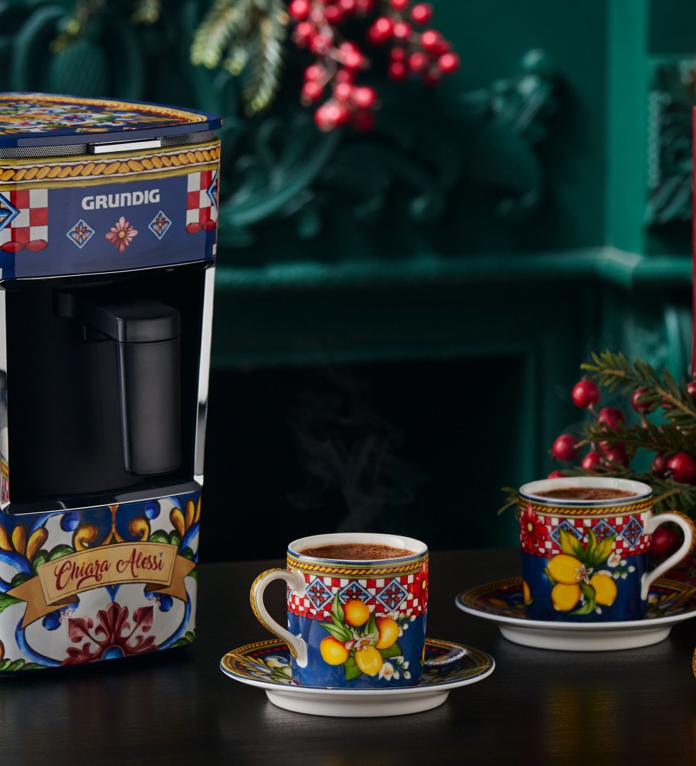 LA FELICITA CHIARA ALESSI x GRUNDİG TÜRK KAHVESİ MAKİNASI