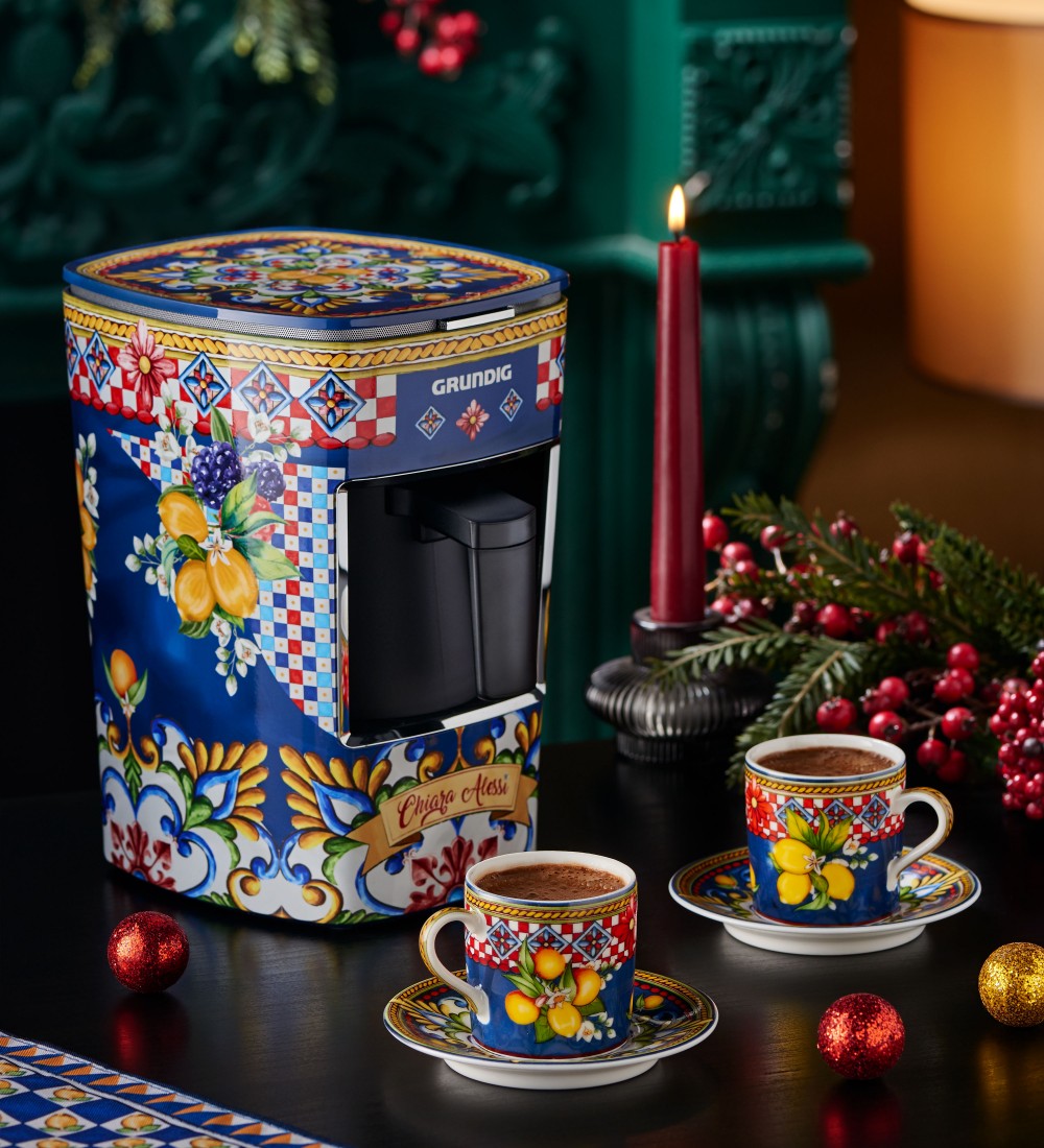 LA FELICITA CHIARA ALESSI x GRUNDİG TÜRK KAHVESİ MAKİNASI