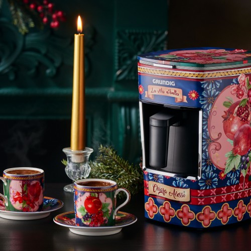 LA VITA E BELLA CHIARA ALESSI x GRUNDİG TÜRK KAHVESİ MAKİNASI 