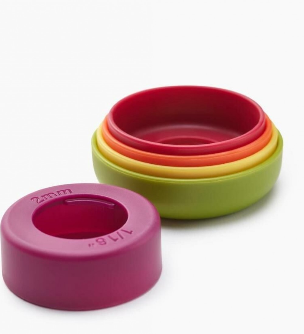 Ayarlanabilir Merdane PrecisionPin Rolling Pin - Çok Renkli