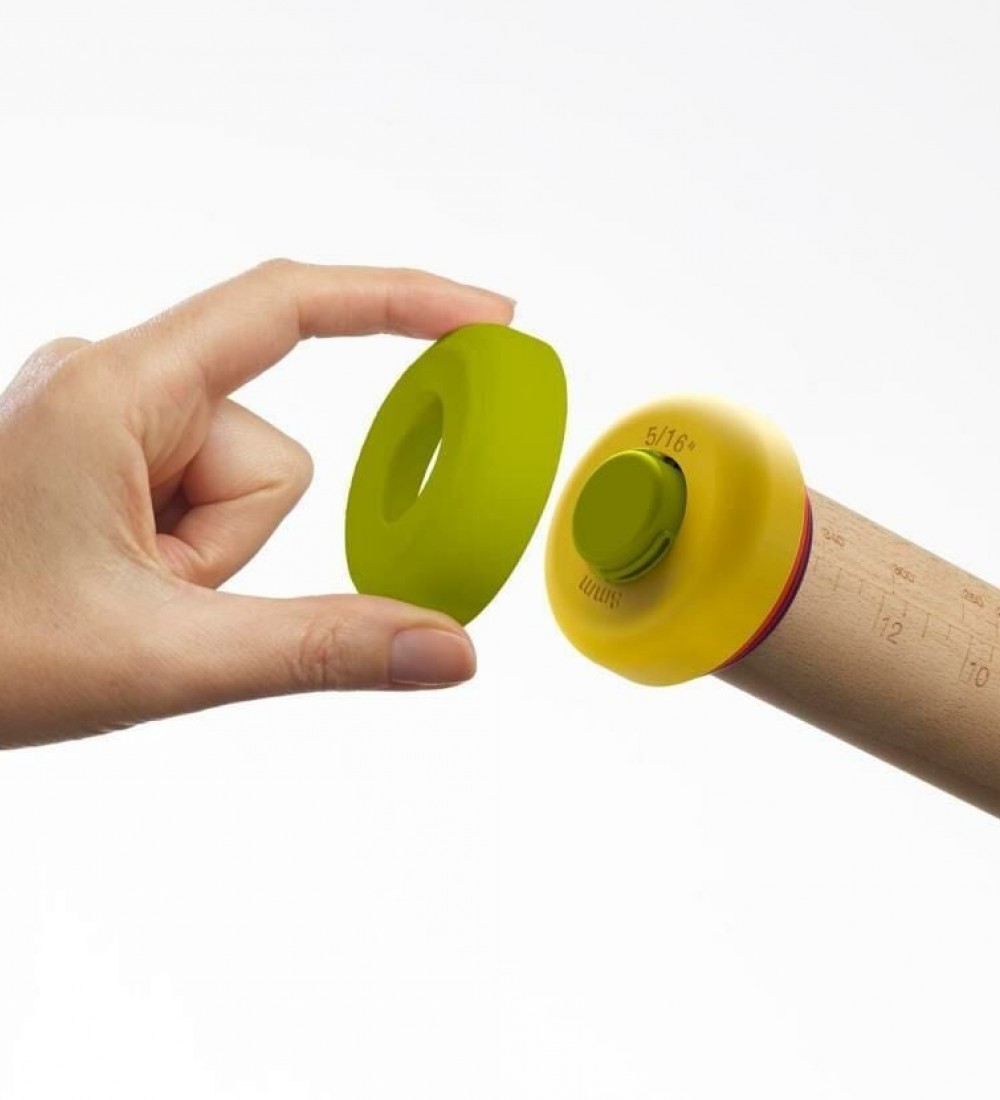 Ayarlanabilir Merdane PrecisionPin Rolling Pin - Çok Renkli