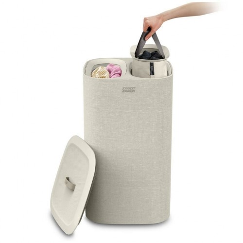 Tota 60 L Çamaşır Ayırma Sepeti - Ekru