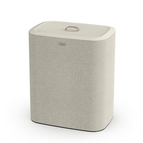 Tota 90 L Trio 3 Bölmeli Çamaşır Ayırma Sepeti - Ekru