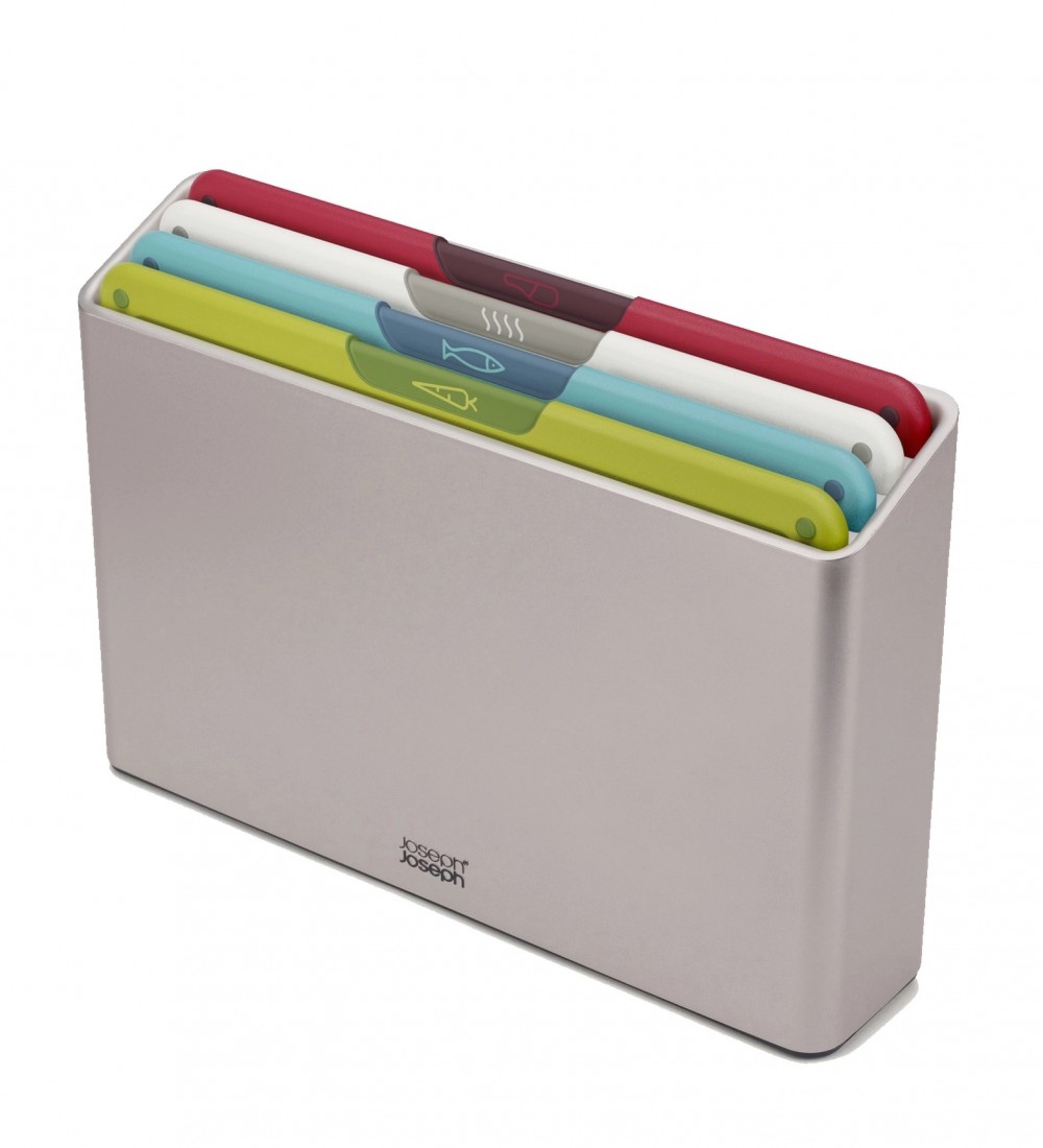 JJ Folio Icon 4 Parça Kesme Tahtası Seti Büyük (Mcolor)