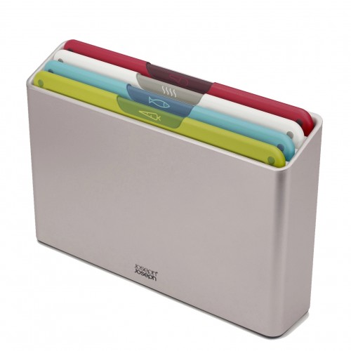 JJ Folio Icon 4 Parça Kesme Tahtası Seti Büyük (Mcolor)