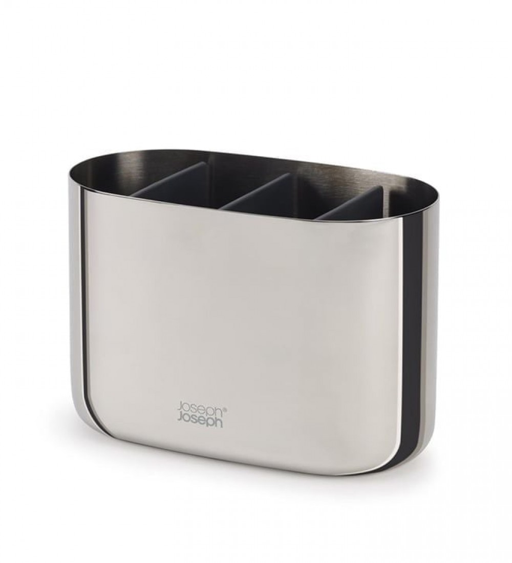 EasyStore Luxe Büyük Diş Fırçalık Caddy - Çelik