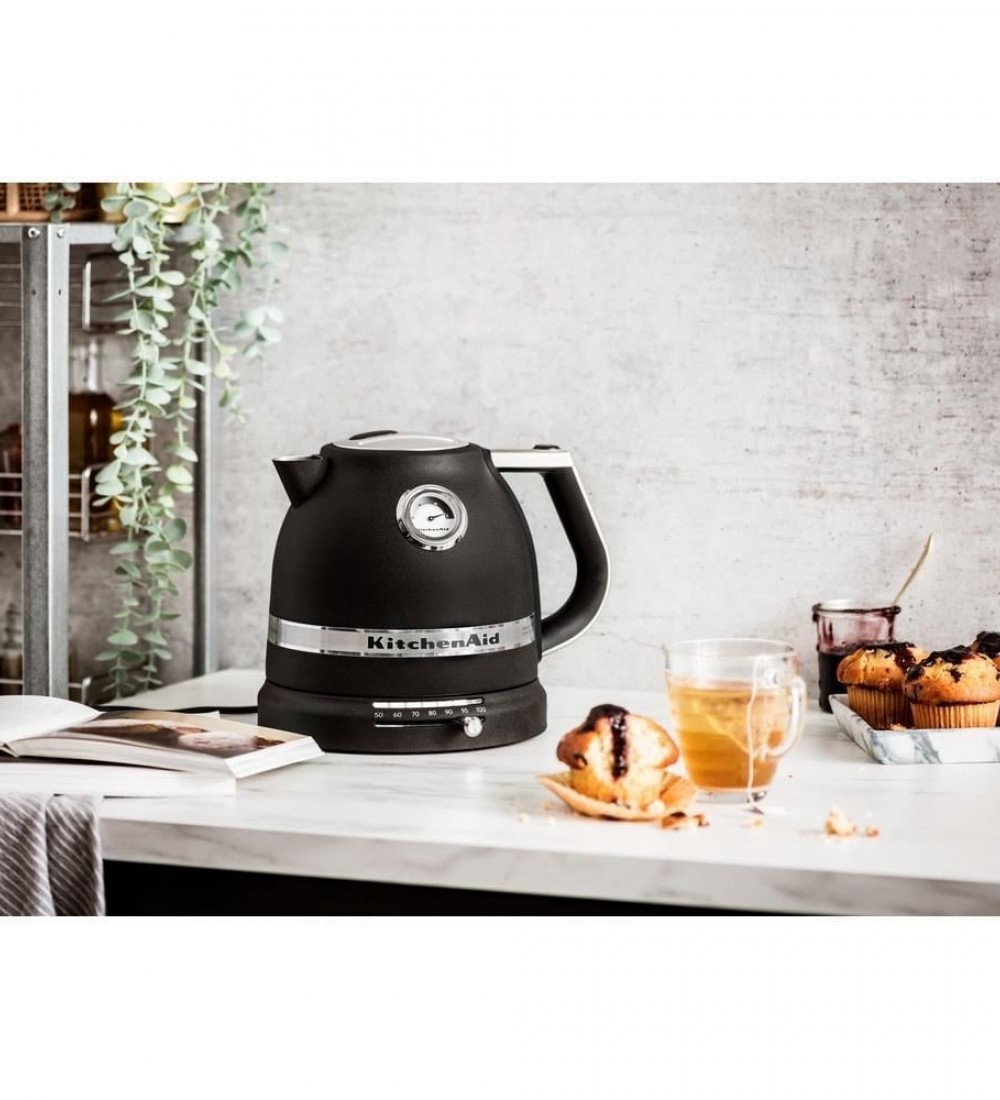 KitchenAid ARTISAN 1.5lt SU ISITICI 5KEK1522EBK EBK (DÖKÜM SİYAH)