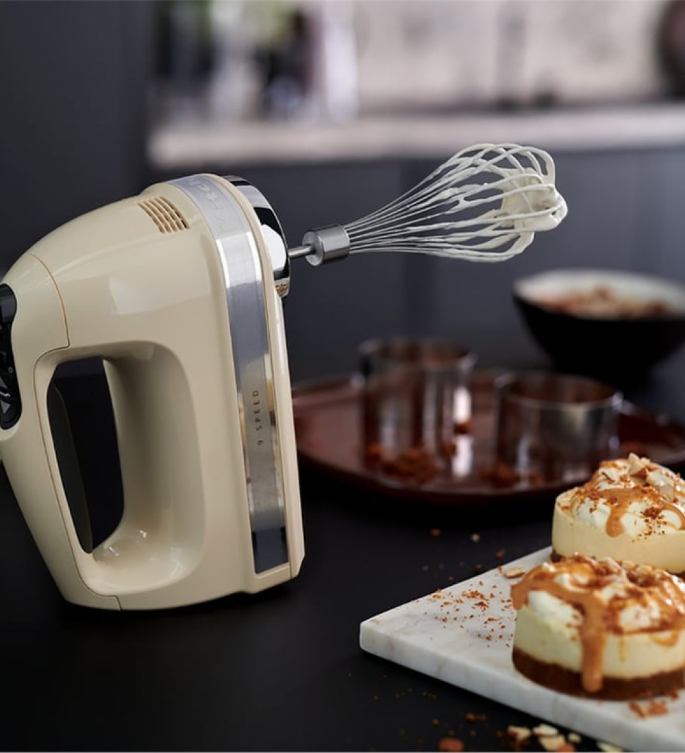 KitchenAid 9 HIZLI EL MİKSERİ 5KHM9212EAC EAC (KREM)