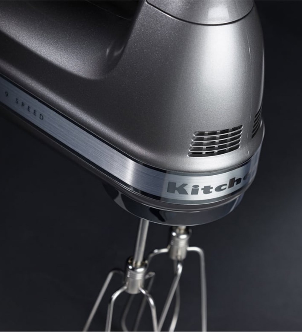 KitchenAid 9 HIZLI EL MİKSERİ 5KHM9212ECU ECU (MAT GÜMÜŞ)